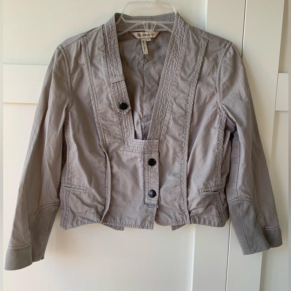 Cropped Military Jacket
